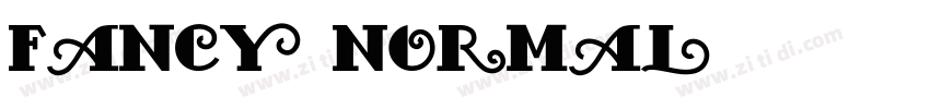Fancy Normal字体转换